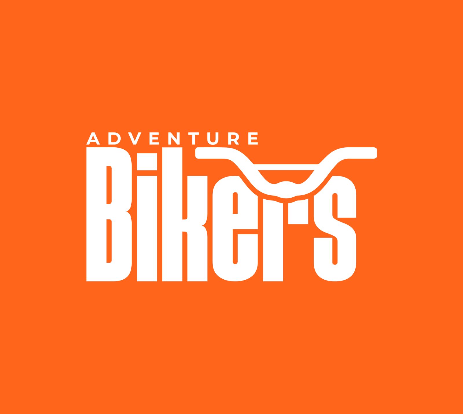 Adventure bikers logo naranja